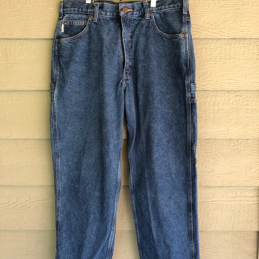 Carhartt 36x30 B171 relaxed fit carpenter jeans.